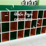 Loker 30 Lubang Bahan Blockboard (Bukan Partikel)