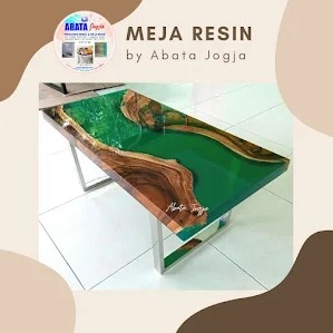 Meja Resin Ruang Tamu