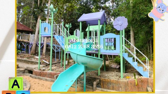 Jenis Playground Outdoor Klasik Kayu Hingga Tali Apa Bedanya