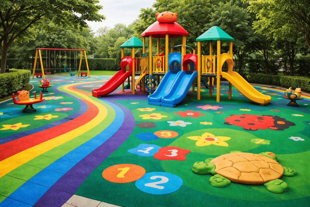 Harga Rubber Flooring per Meter