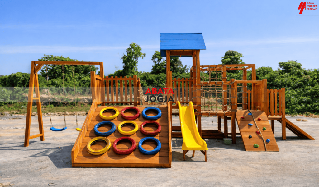 Playground Outdoor Kayu